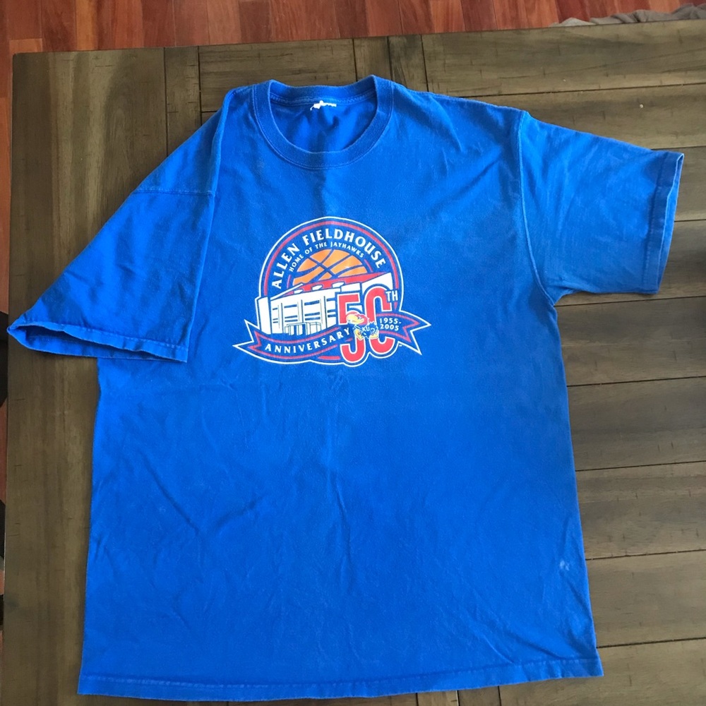 KU Allen Fieldhouse 50th Anniversary T-shirt